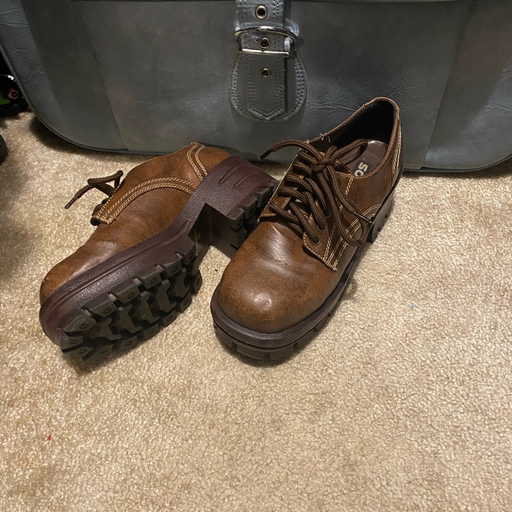Platform Soda Loafers